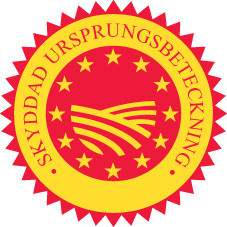 EU:s symbol för skyddad ursprungsbeteckning